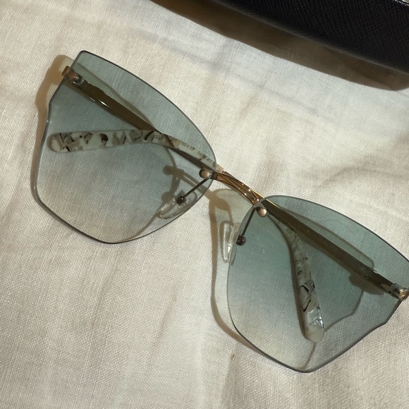 Authentic Salvatore Ferragamo sunglasses.